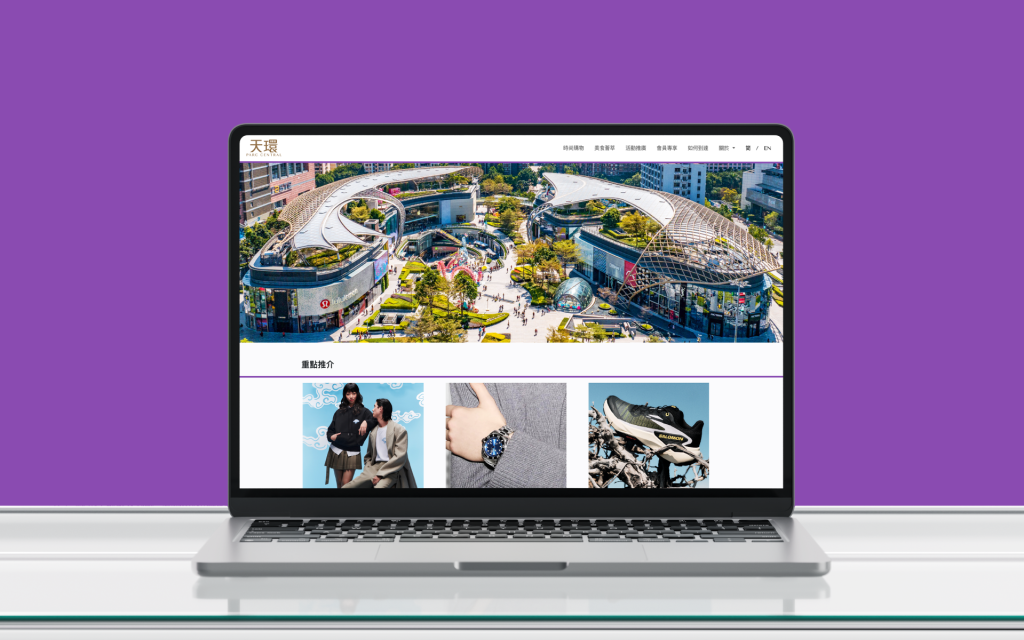天環網站展示圖